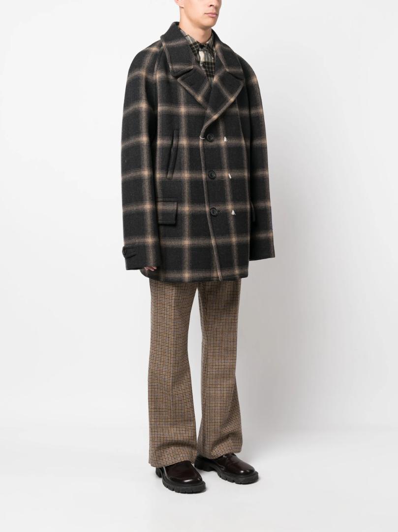 【定価65万】Margiela × Pendleton チェック コート 44
