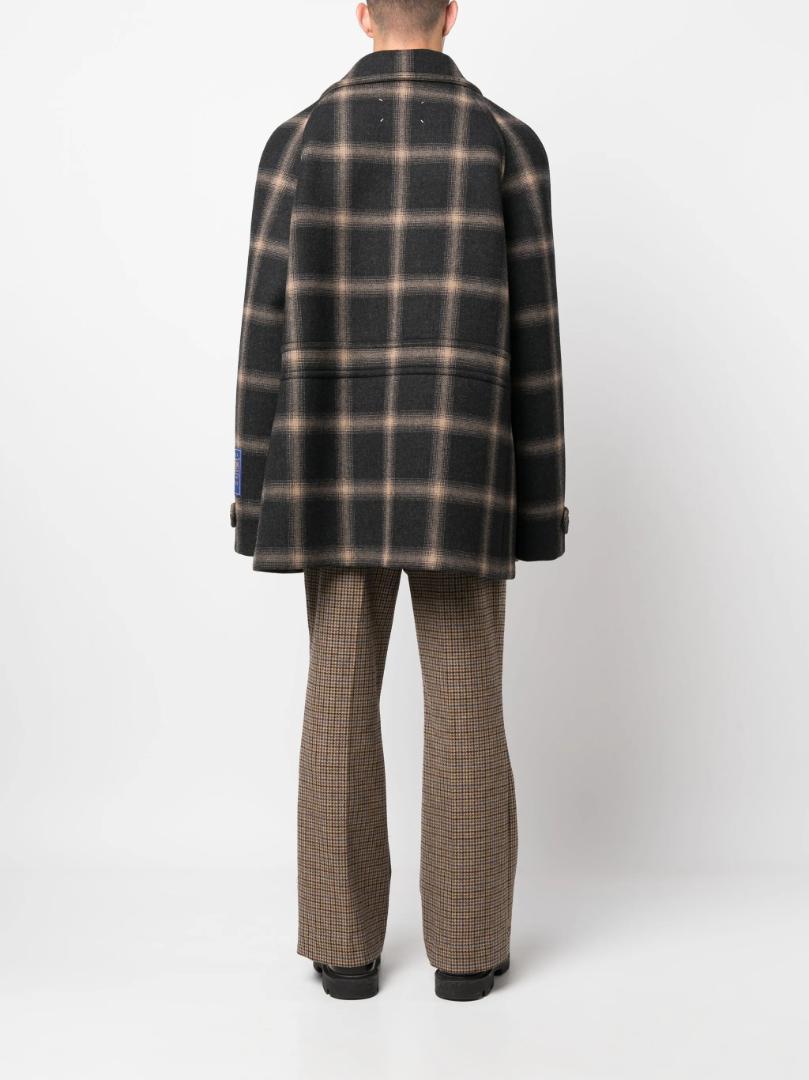 【定価65万】Margiela × Pendleton チェック コート 44