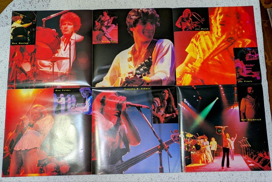 EAGLES LIVE レコード　ポスター付き