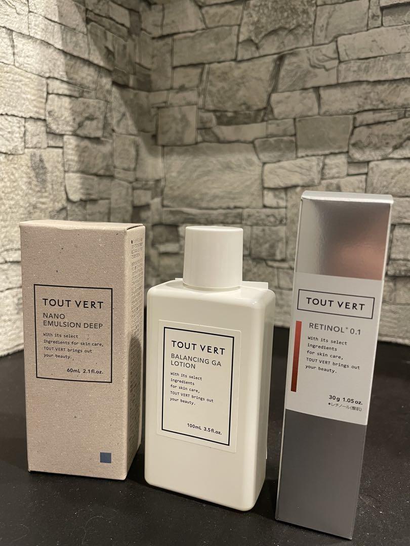 【未開封】 TOUT VERT RETINOL 0.1 30g×2個セット 未開封】TOUT VERT / トゥヴェール スキンケアセット - メルカリ