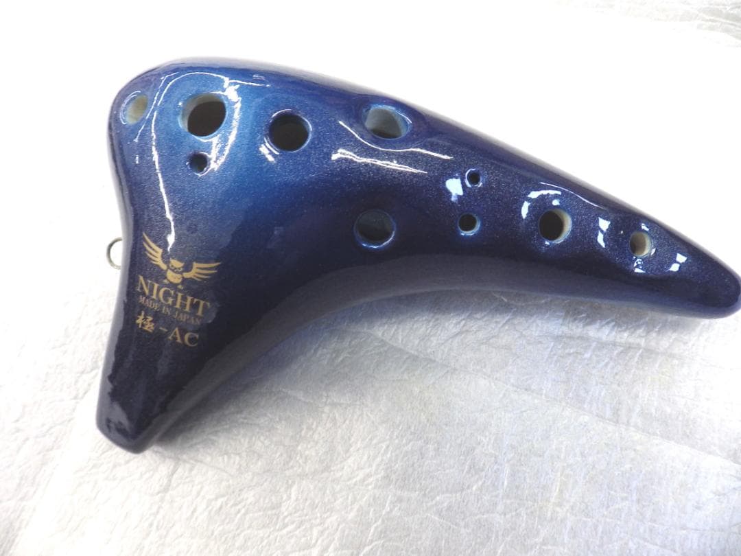 NIGHT オカリナ 極 フラグシップ オカリナ 光沢仕上げ アルト C調 NIGHT オカリナ 極 フラグシップ オカリナ 光沢仕上げ アルト C調