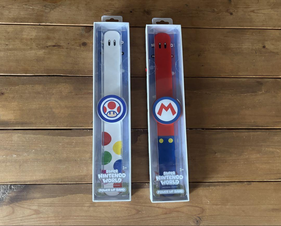 〈美品〉スーパーニンテンドーワールド パワーアップバンド 2個セット