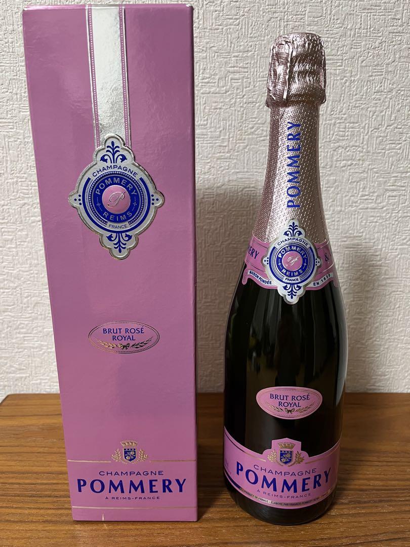 シャンパン750ml 2本セット箱入り　モエシャンドンロゼ&Pol Roger