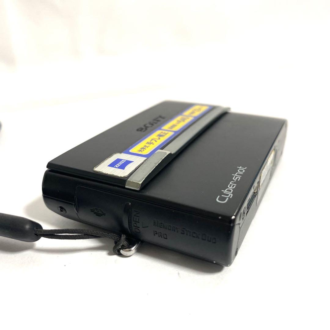 SONY cyber-shot DSC-T9 ブラック デジカメ 訳あり - メルカリ