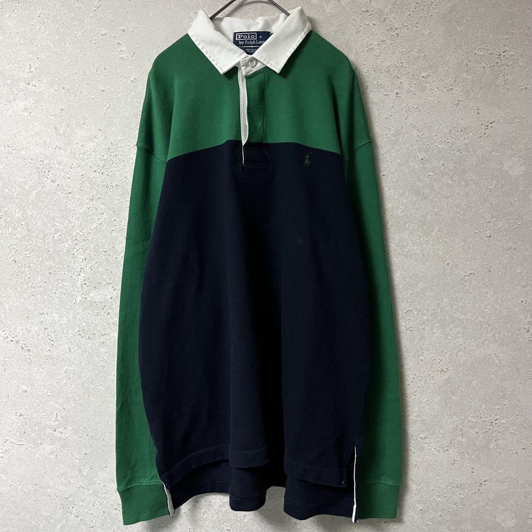 90sポロバイラルフローレンPolobyRalphLaurenラガーシャツ希少