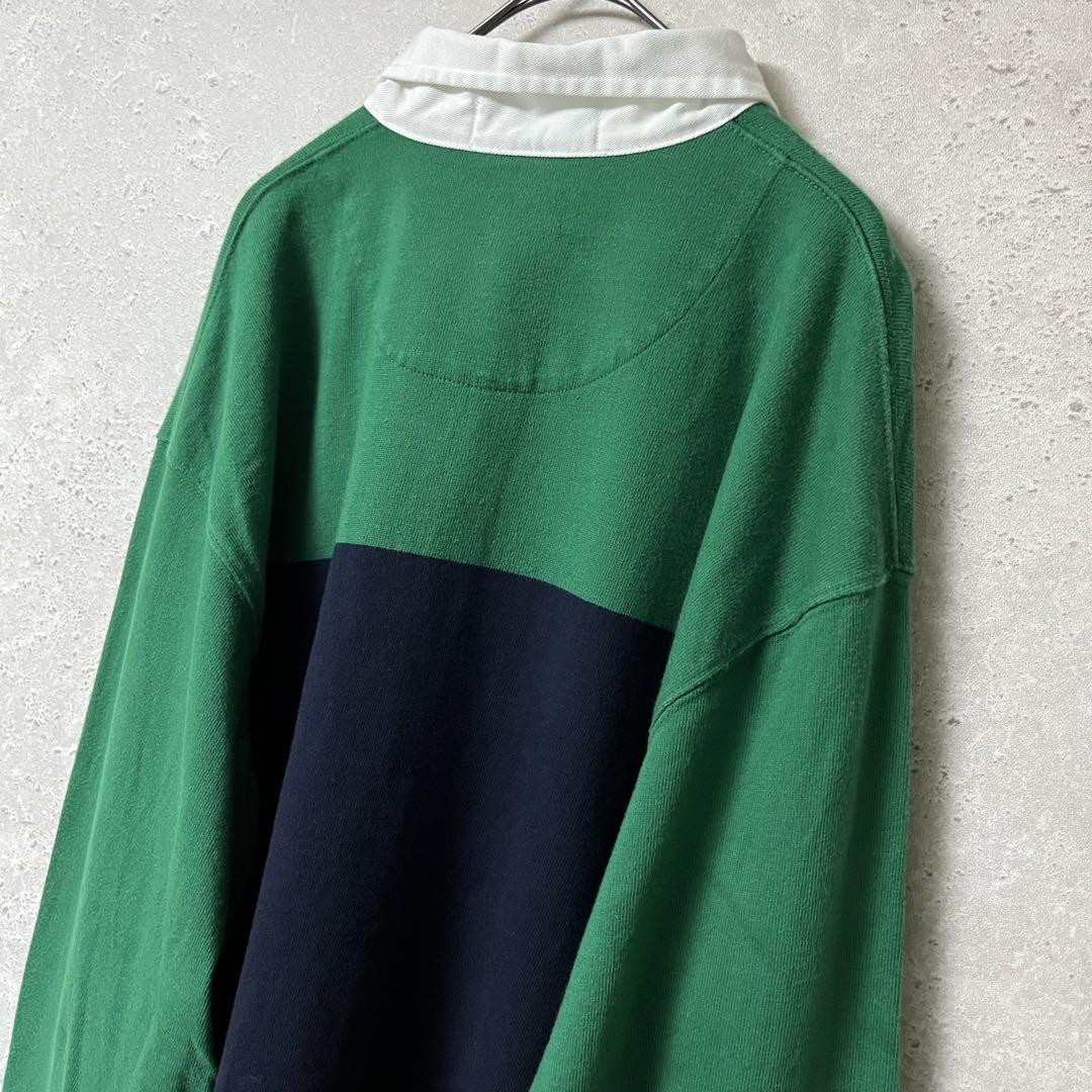 90sポロバイラルフローレンPolobyRalphLaurenラガーシャツ希少