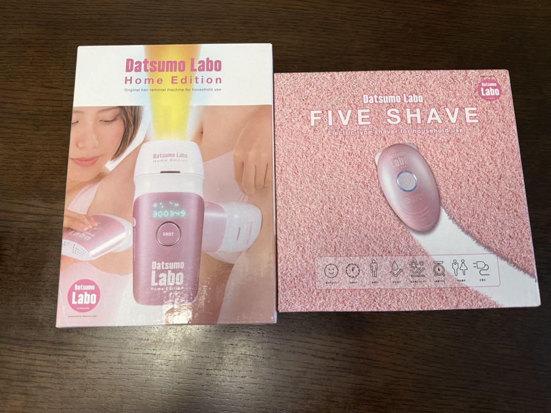 脱毛ラボ ホームエディション ＋　ファイブシェイプ　脱毛器　DL001　ピンク Ci：z.Labo 脱毛ラボ ホームエディション DL001 （ピンク） 除毛