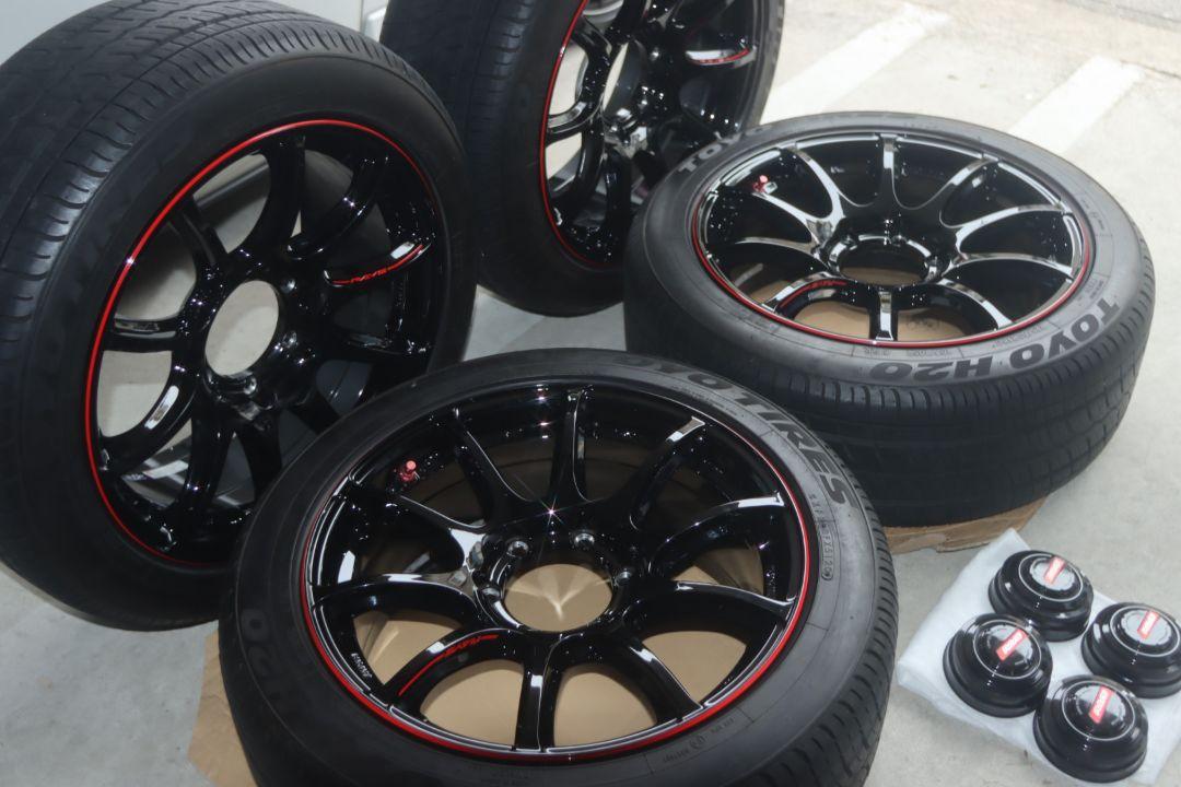 愛知 ハイエース 200 ホイール タイヤ TOYO H20 レイズ RAYS