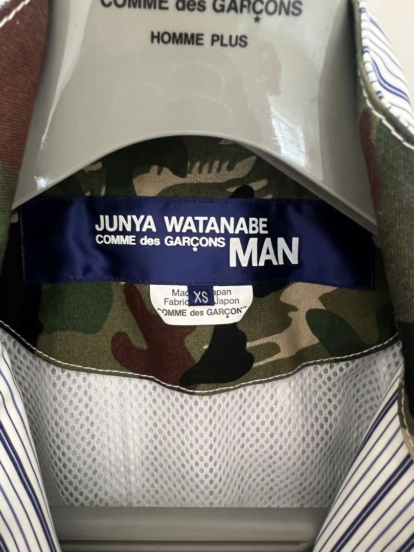 ジュンヤワタナベコムデギャルソンマン ストライプ撥水コート アウター 画像5