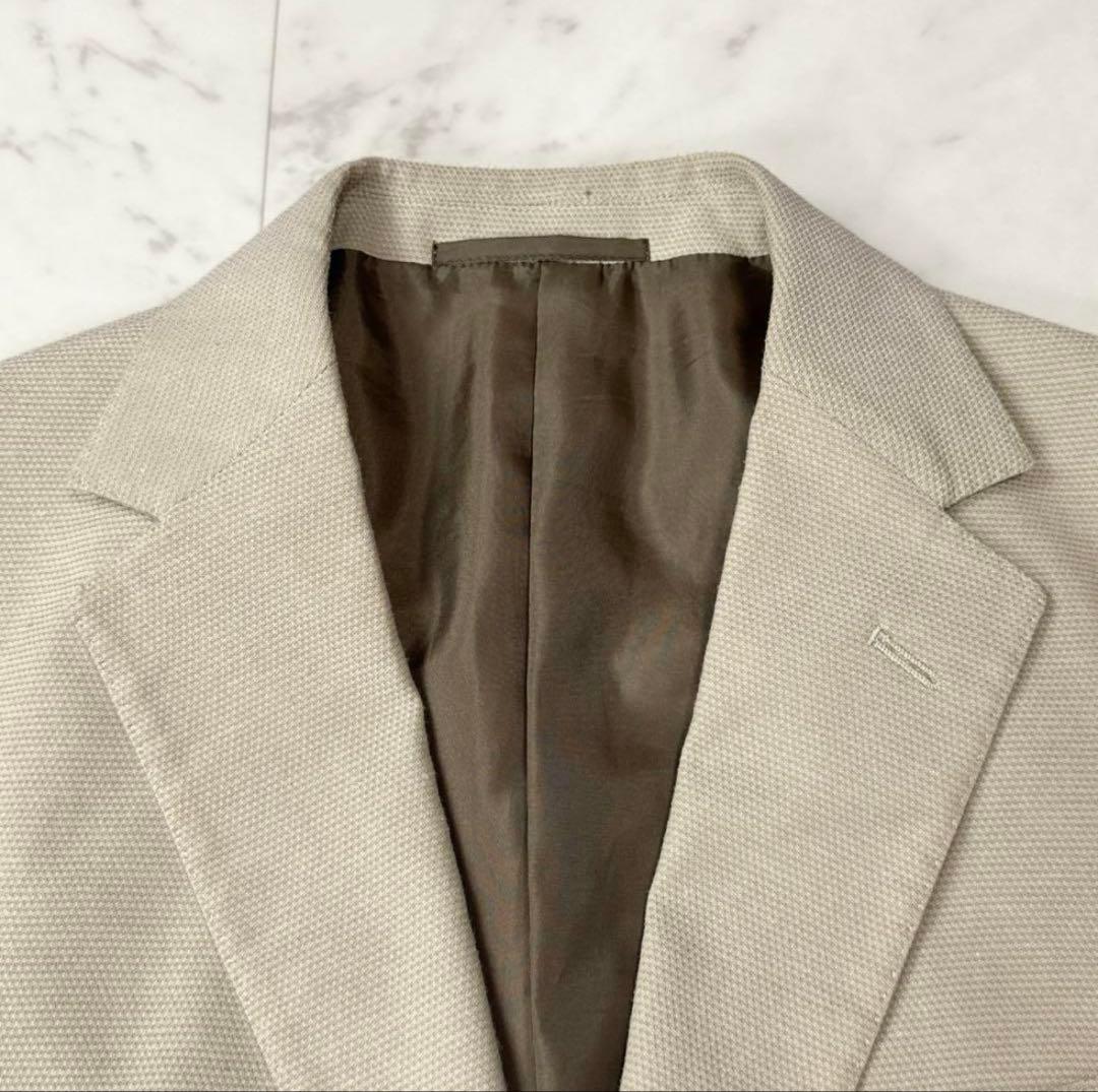 ユナイテッドアローズ セットアップ ソロテックス リネン混 ベージュ 上M/下S