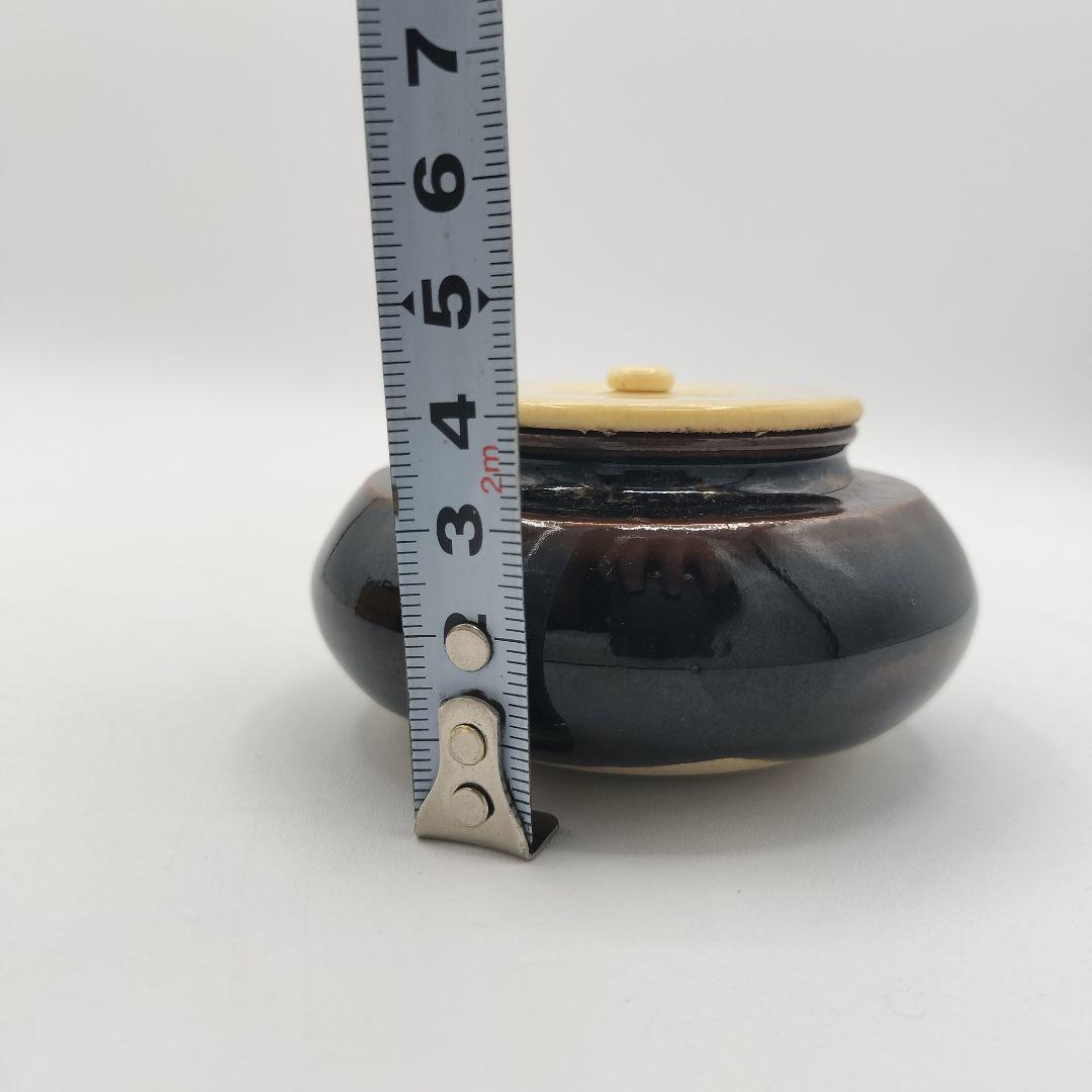 830 内海 濃茶入 洛東定一  茶道具 茶道 茶器
