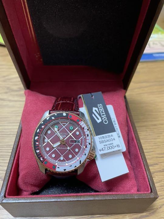好きに seiko セイコー ジョジョ ディアボロ コラボ jojo - 腕時計 好きに seiko セイコー ジョジョ ディアボロ コラボ jojo - 腕時計