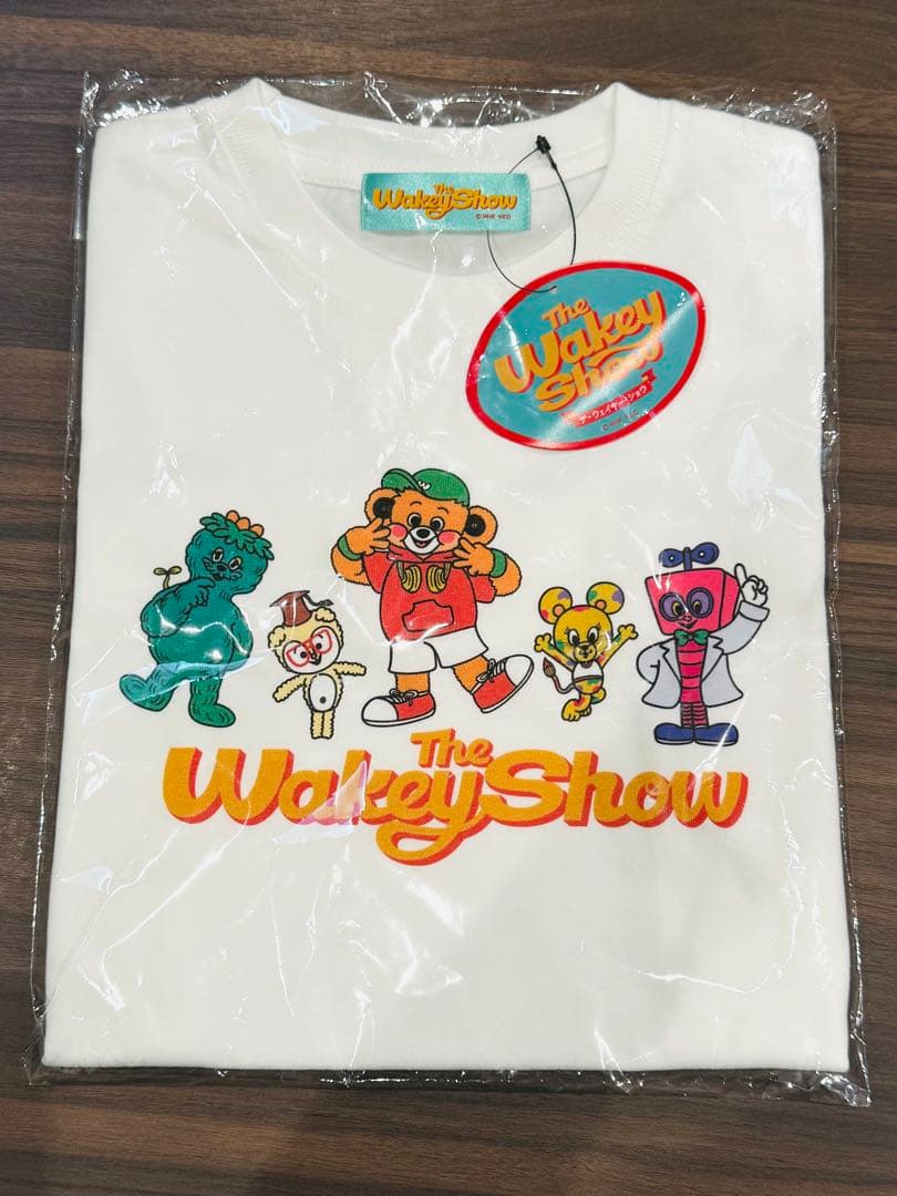 The Wakey Show 公式Tシャツ ホワイト 130cm