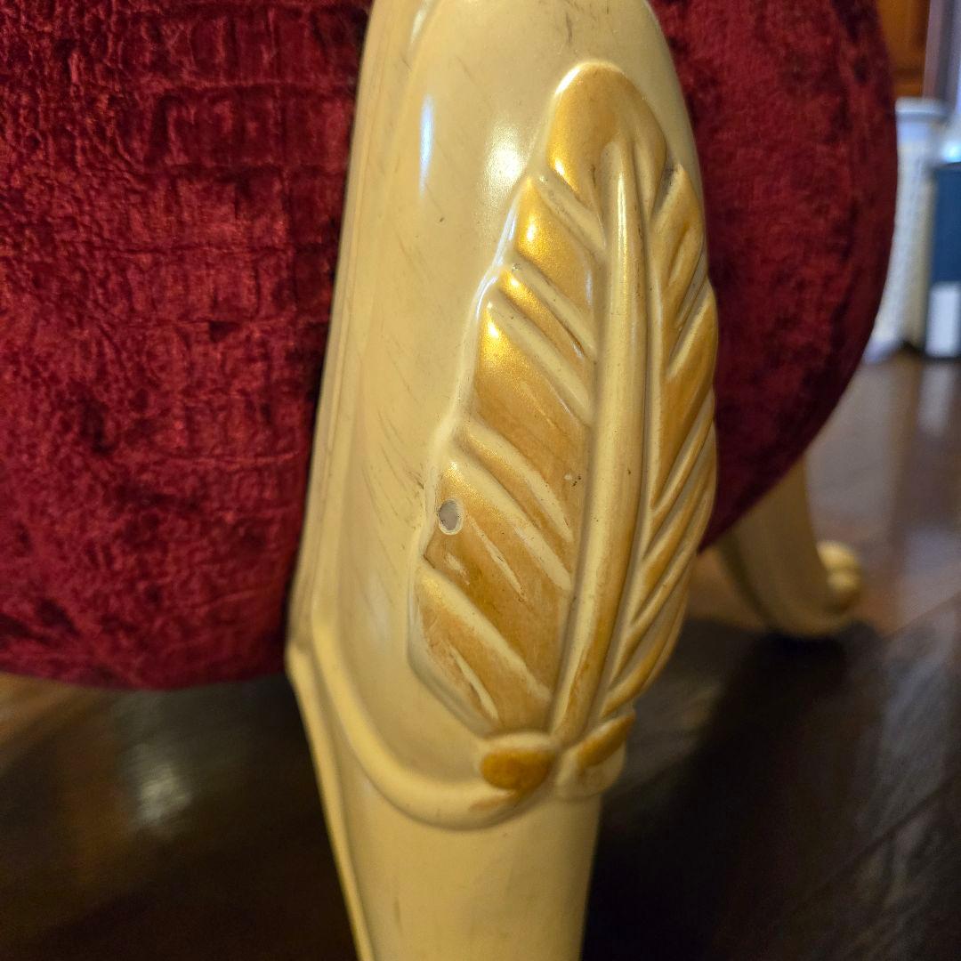 猫脚 スツール イス 丸イス チェアやや傷や汚れあり MARWIL-DEMENAGEMENTS_CH