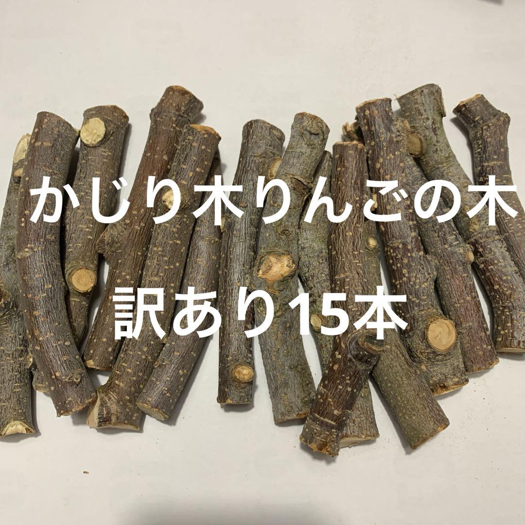 Amazon.co.jp: リーフ りんごの木 極細枝 40g 国産 かじり木