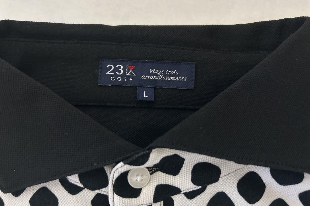 ［新品］23区GOLF レディース 長袖ポロシャツ Lサイズ