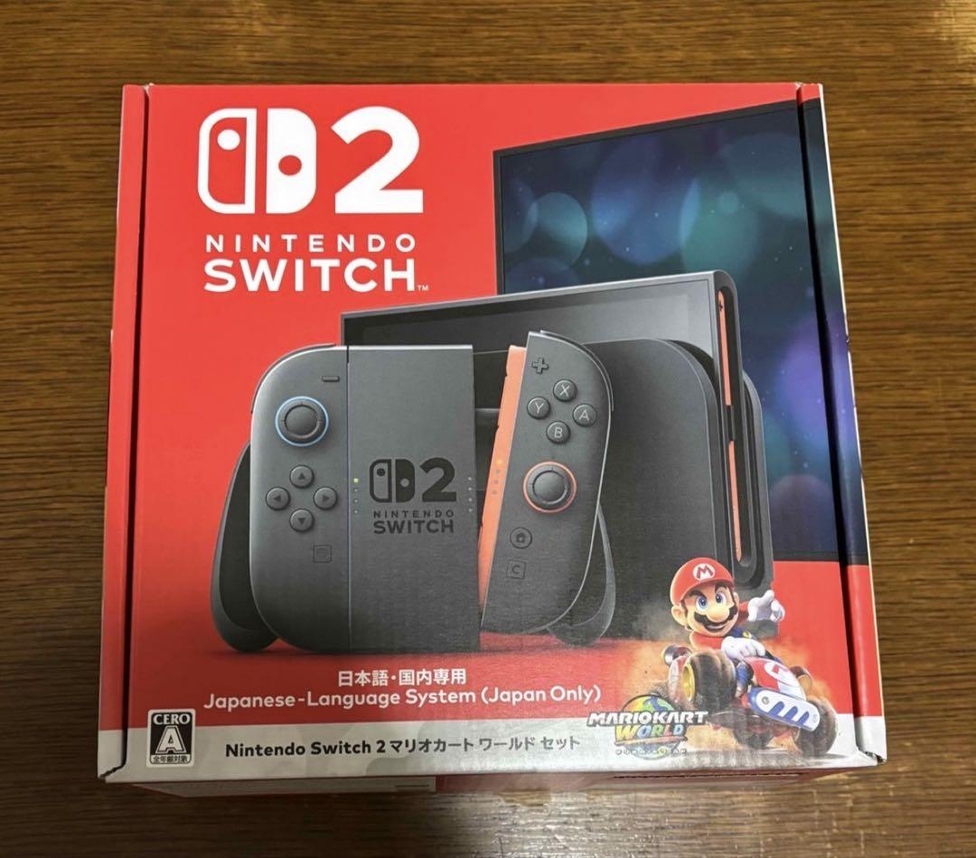 Nintendo Switch2 マリオカートセット 本体 新品未開封品 - メルカリ