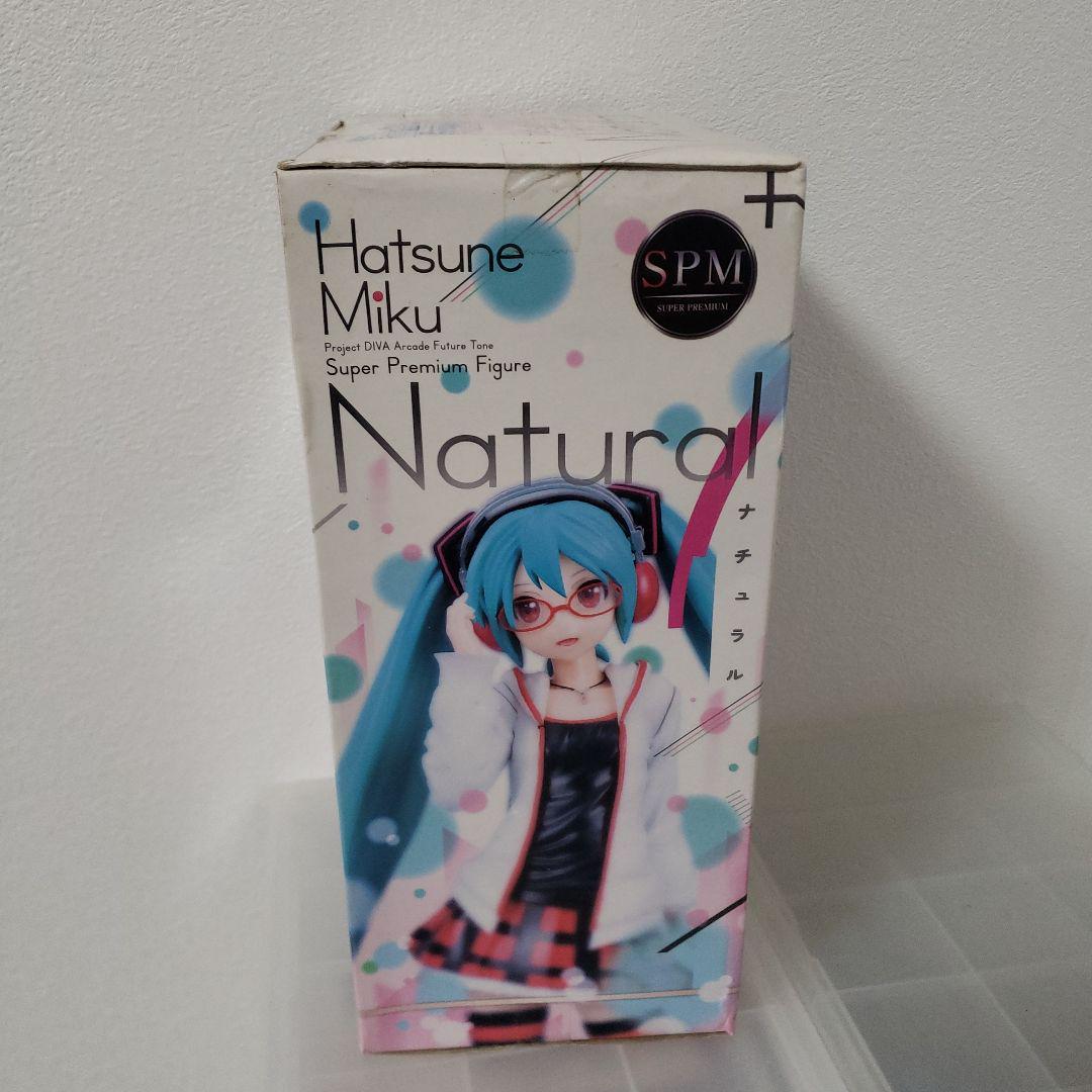 初音ミク スーパープレミアムフィギュア ナチュラル メガネ【未開封】 初音ミク スーパープレミアムフィギュア ナチュラル メガネ【未