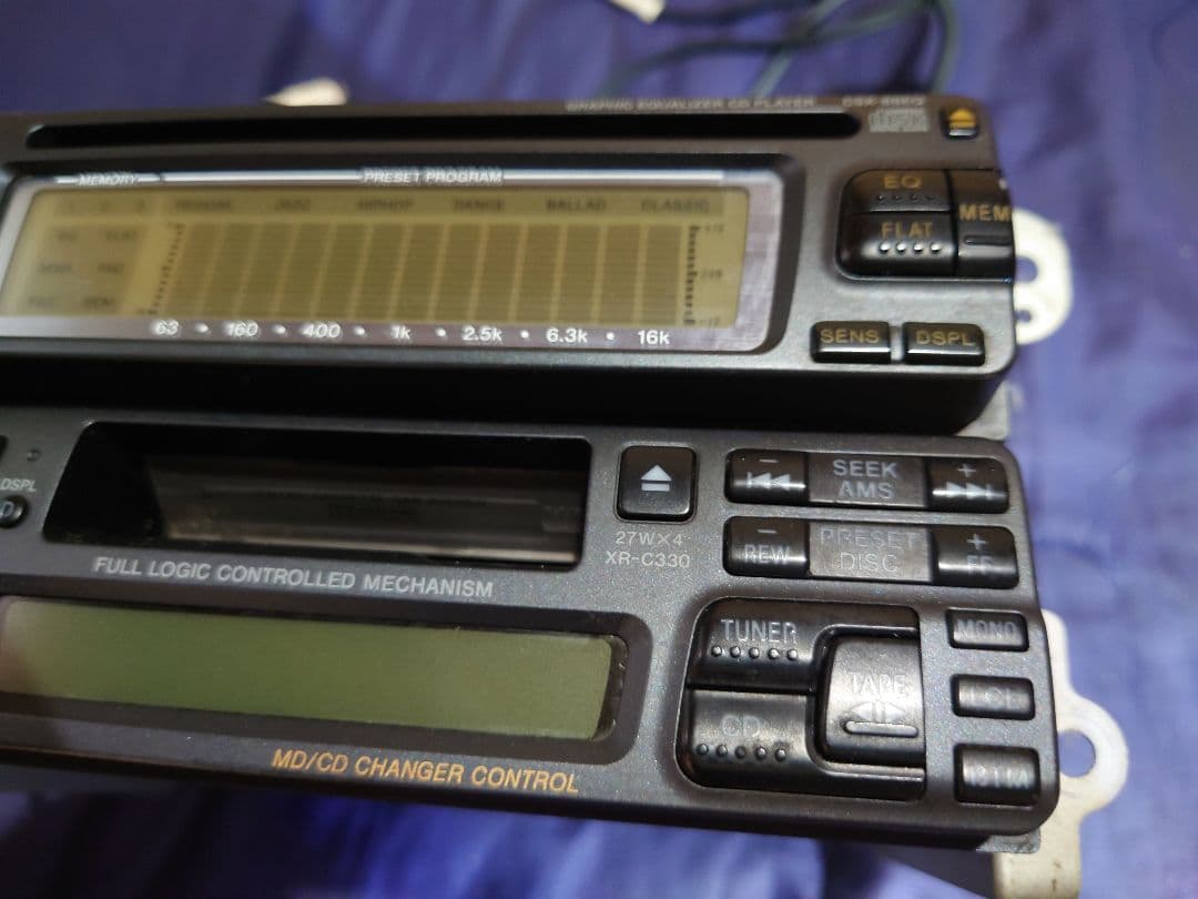 SONYソニーXR-C330 CSX-88EQ旧車へ