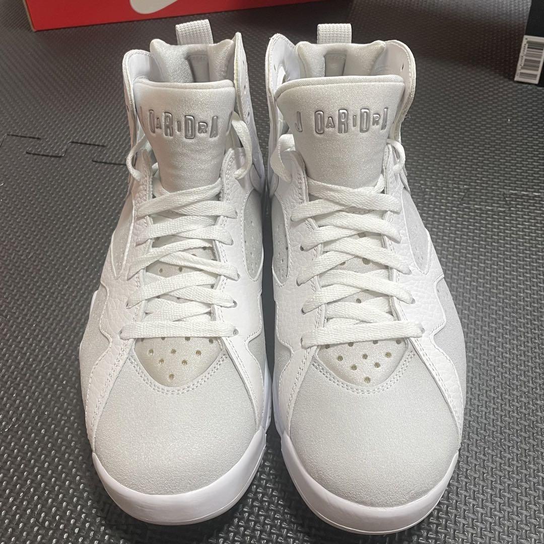 NIKE AIR JORDAN 7 RETRO PURE PLATINUM シューズ(男性用)