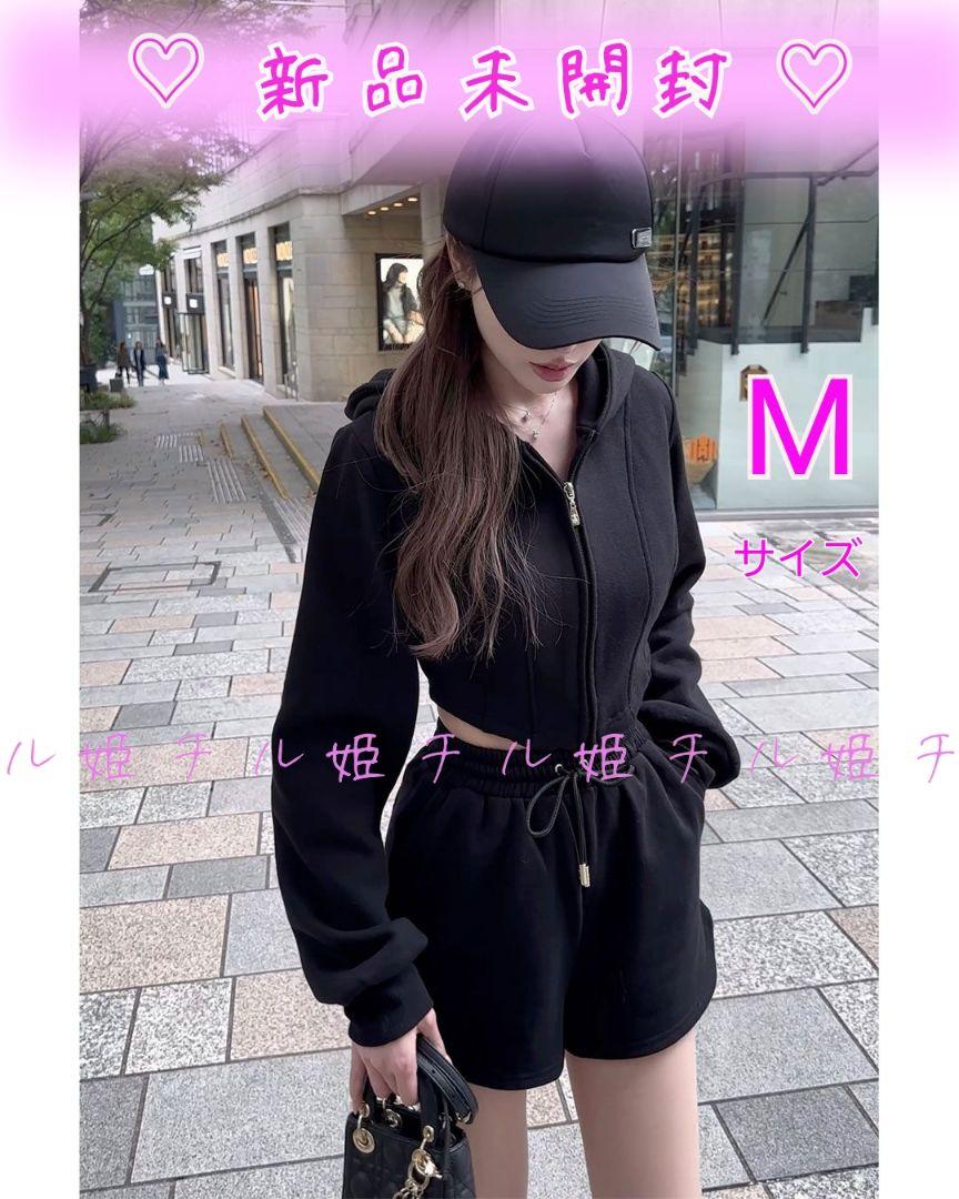 rady コルセットショートセットアップ　Mサイズ　♥︎ブラック♥︎