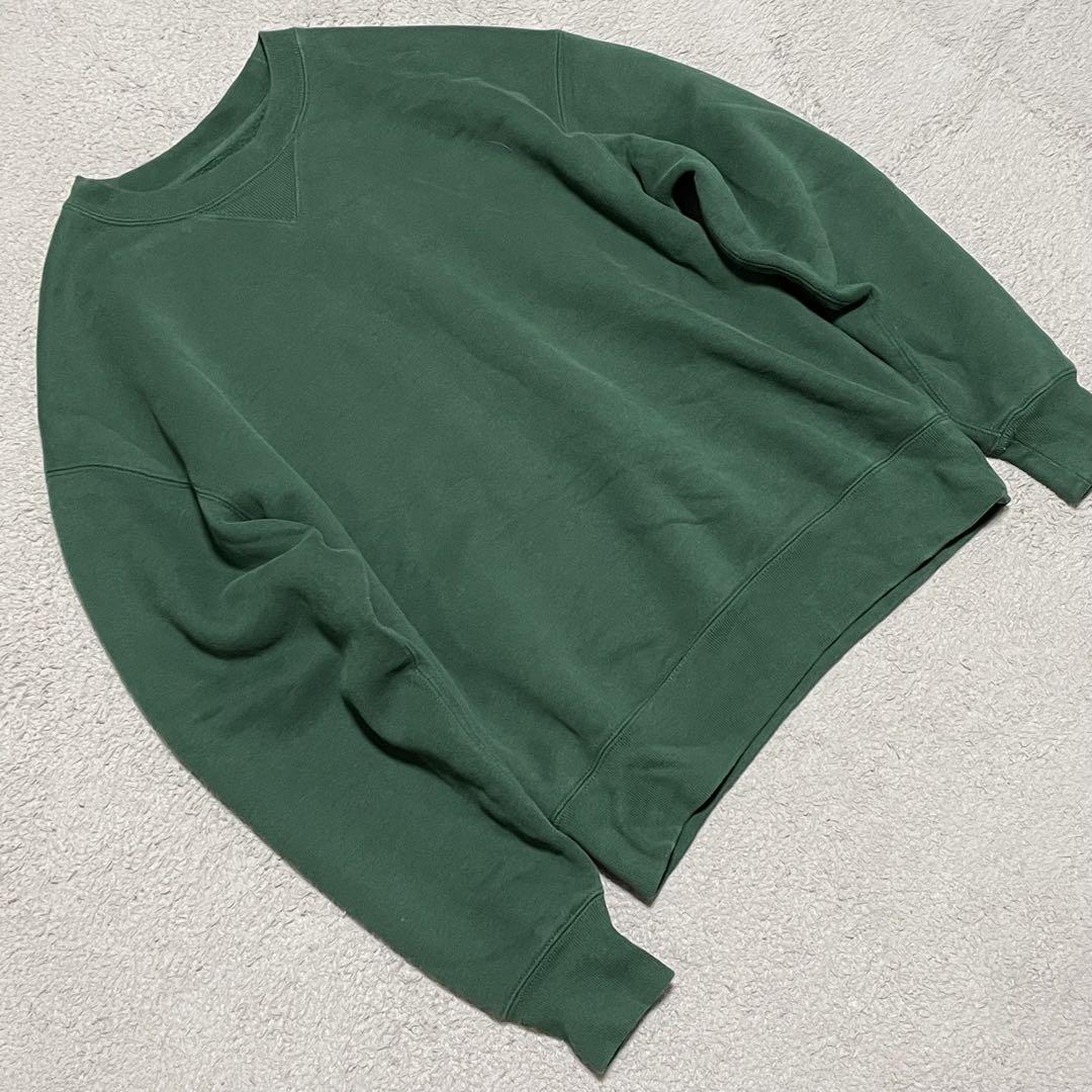 OLD GAP スウェット　90s 00s 前V Vガゼット　無地　Mサイズ相当