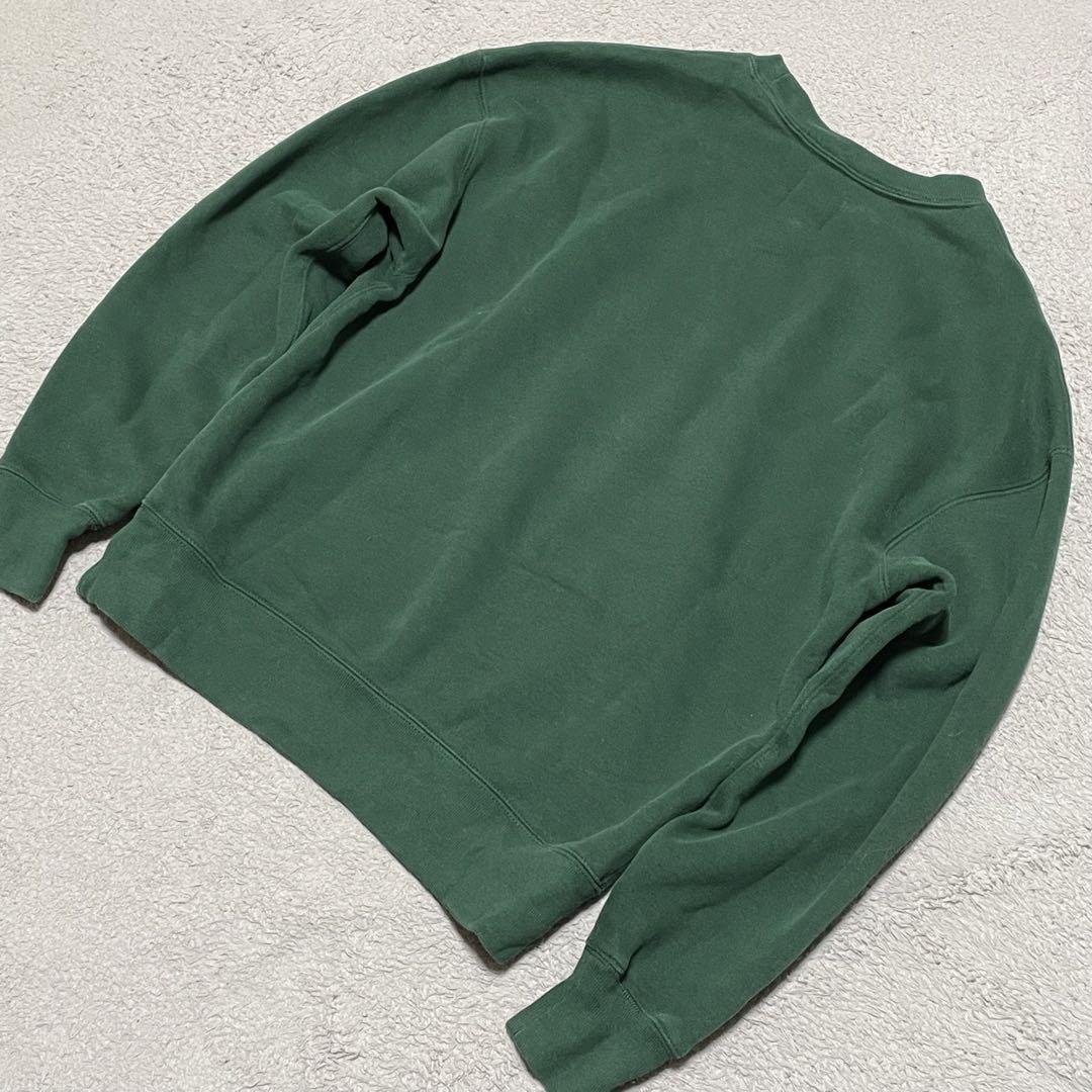 OLD GAP スウェット　90s 00s 前V Vガゼット　無地　Mサイズ相当