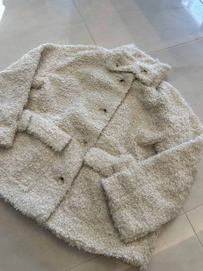 未使用　ツルバイマリコオイカワ　Goldie poodle fur coat 未使用 ツルバイマリコオイカワ Goldie poodle fur coat
