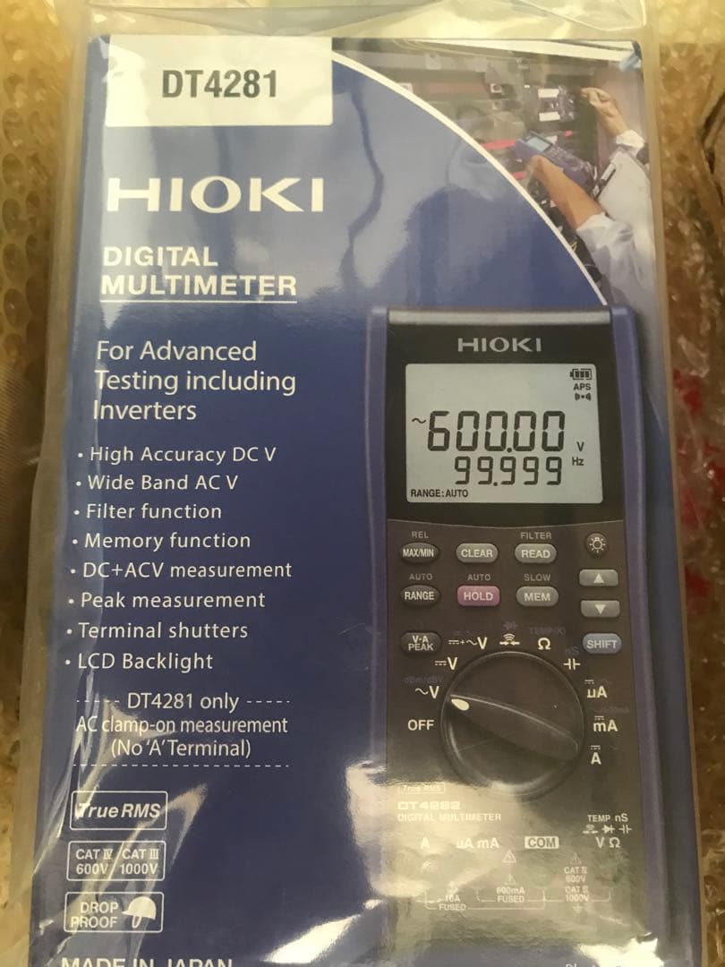 日置 デジタルマルチメーター DT4281 新品
