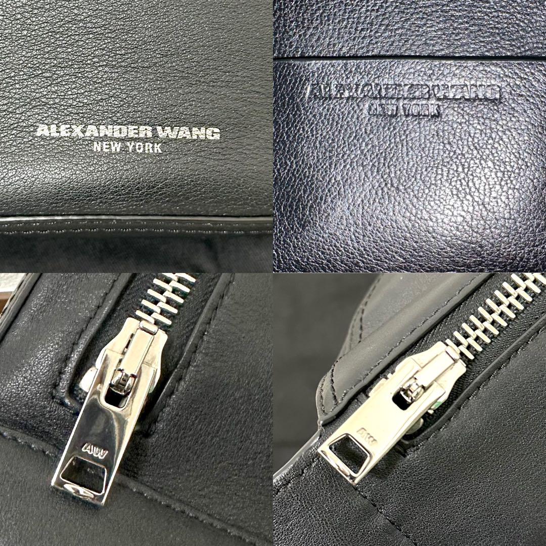 極美品 アレキサンダーワン ボディバッグ ファニーパック レザー チェーン
