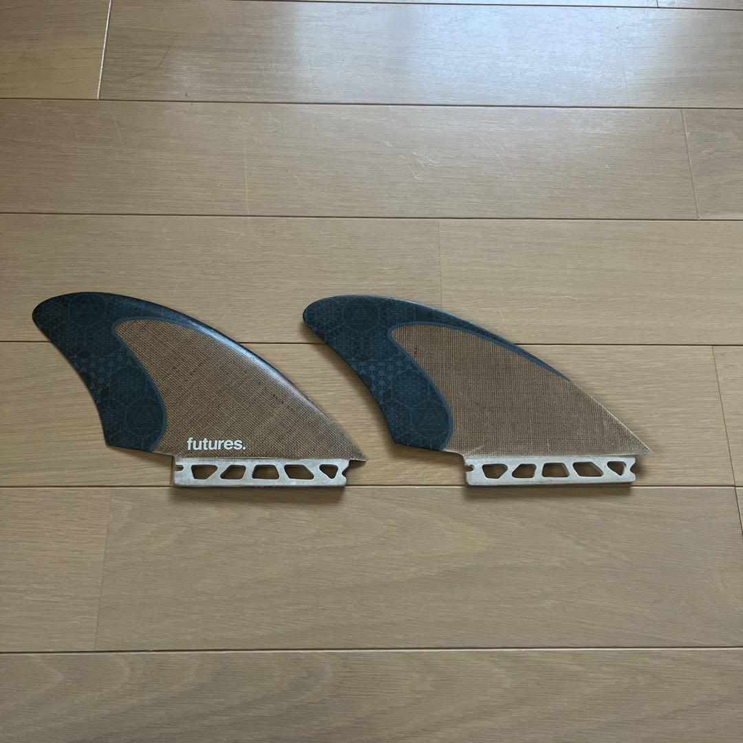 中古 FUTURES FIN フューチャー RASTA TWIN KEEL