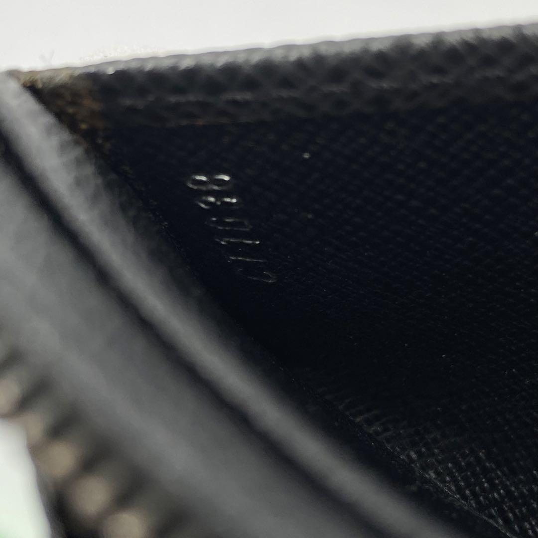 美品✨LOUIS VUITTON コインケース　タイガ　ブラック　本革