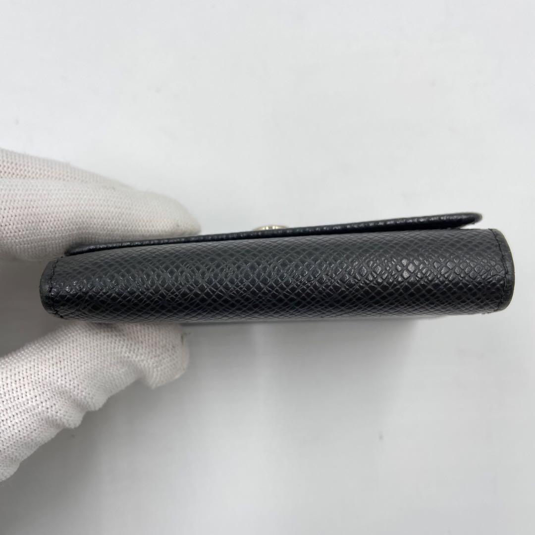 美品✨LOUIS VUITTON コインケース　タイガ　ブラック　本革