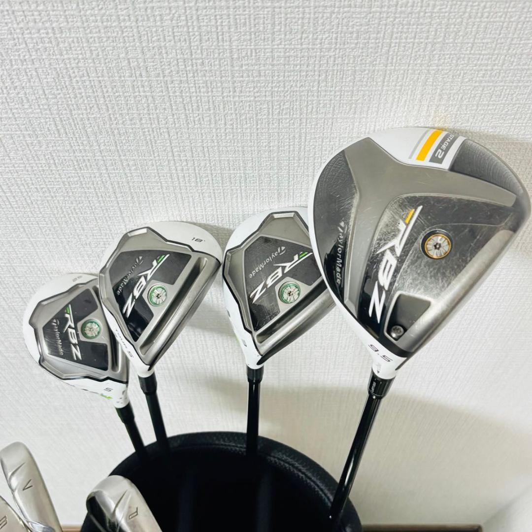 高弾道　テーラーメイド　RBZ メンズ　ゴルフセット　キャディバッグ新品 楽天市場】テーラーメイド RBZ SPEEDLITE クラブセット 10本組