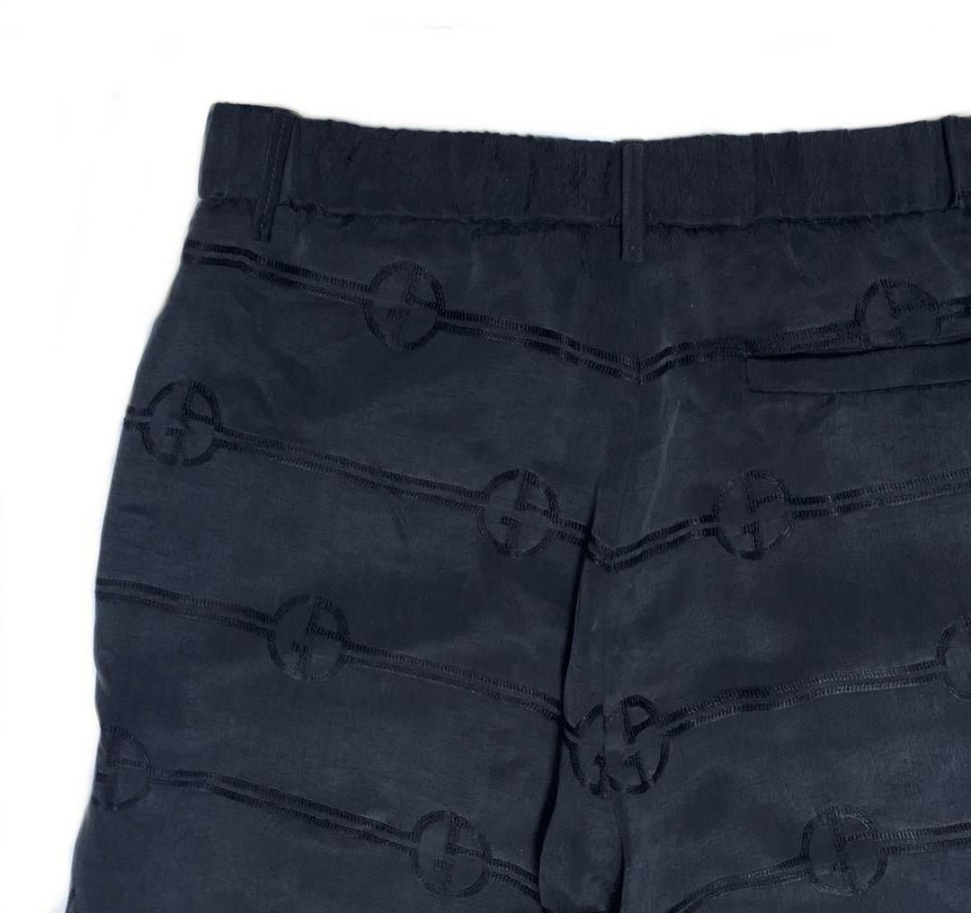 GIORGIO ARMANI ジョルジオアルマーニ GAマーク入り メンズパンツ