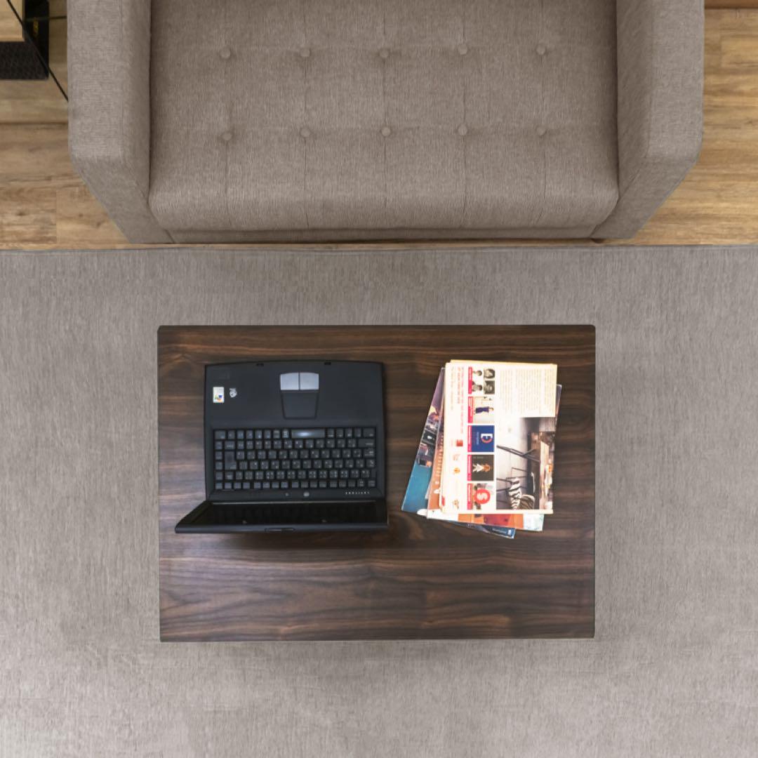 【美品】ニトリこたつ　ヴィンテージブラウン　80×60 ソファ対応 ハイタイプコタツ 80×60 ブラウン こたつ