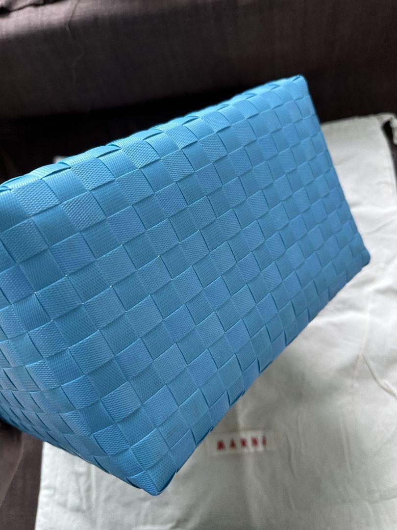 MARNI MARKET 魚デザイン かごバッグ