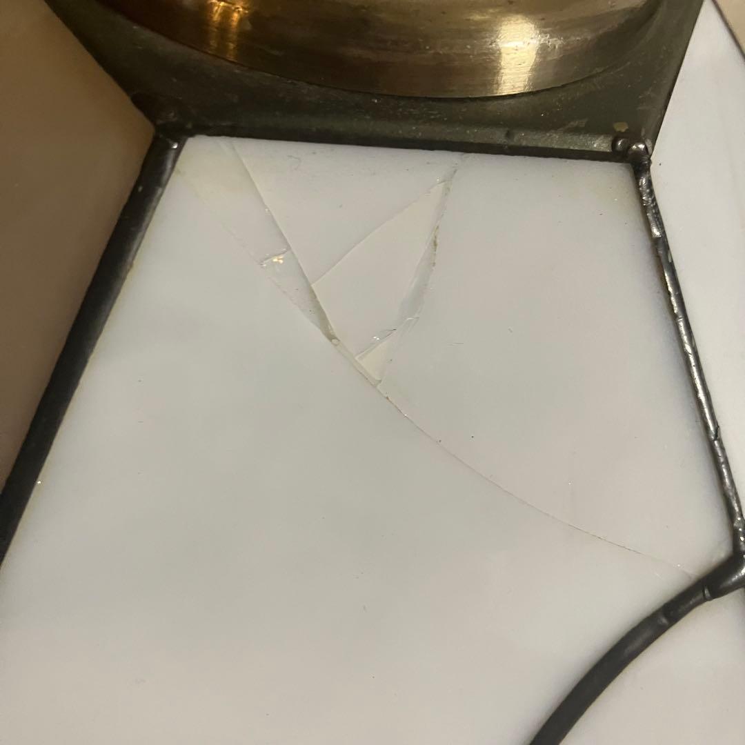 ヒビ有 national ペンダントライト ステンドグラス ステンドガラスやや傷や汚れあり NEXPOTALLINN_EU