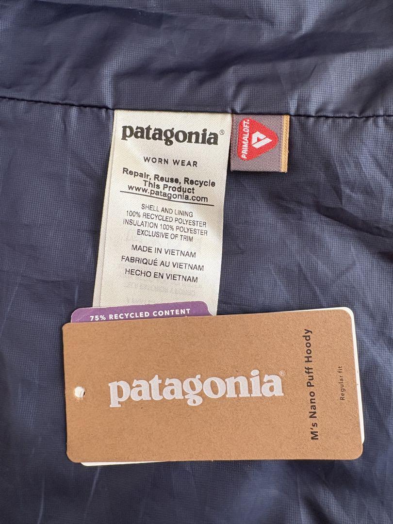 （9213）patagonia パタゴニア ナノパフフーディ xs