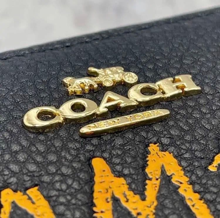 即出荷 ♡COACH コーチ ミシェル バスキア コラボ ブラックマルチ