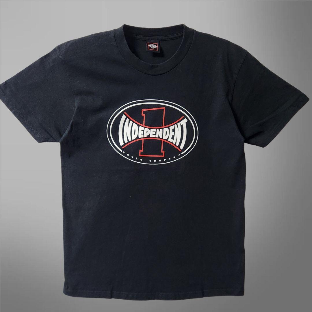 INDEPENDENT インディペンデント　Tシャツ　半袖　黒　M～L相当