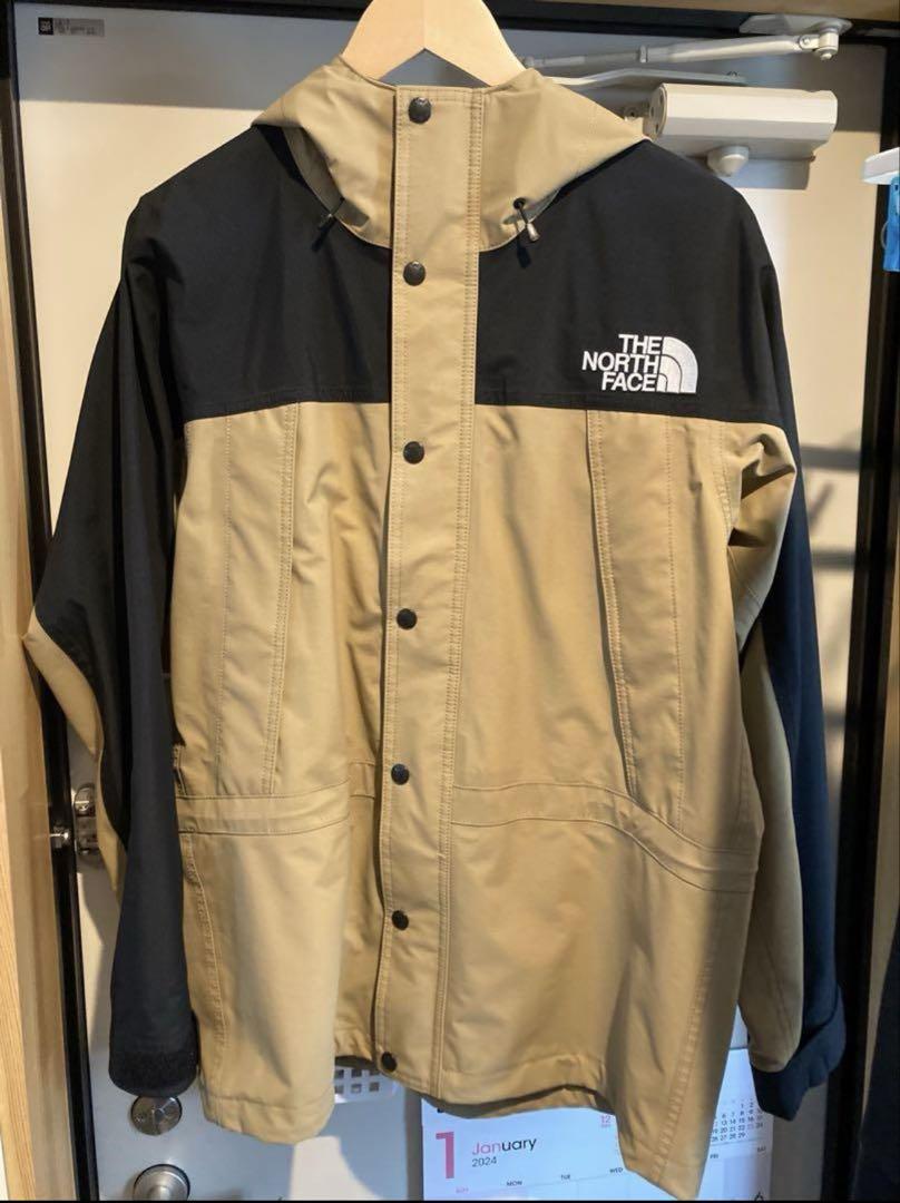 THE NORTH FACE マウンテンパーカー ベージュ/ブラック