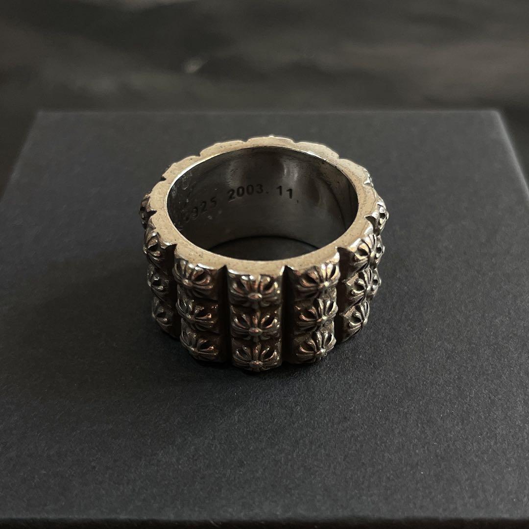 クロス 指輪 メンズ ２２ｋ加工 シルバー９２５ 刻印 １８.５号 ゴールド クロス 指輪 メンズ 22k加工 シルバー925 刻印 18 5号