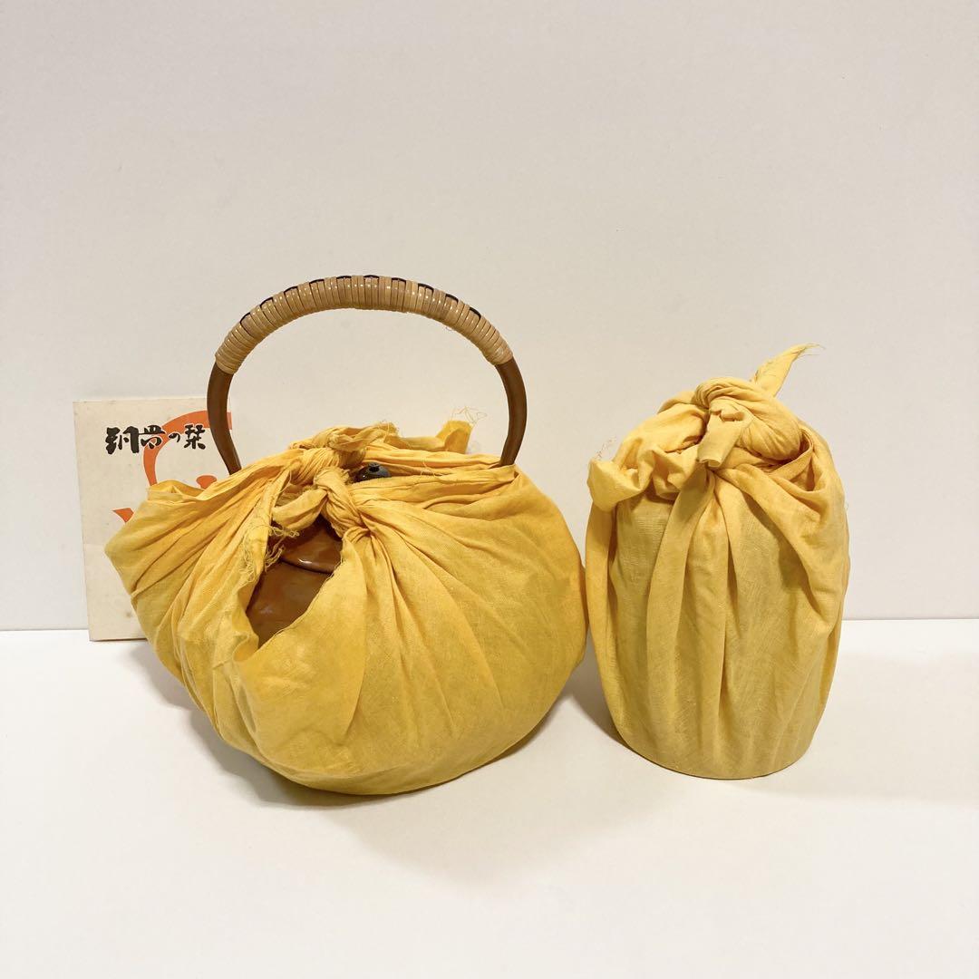 玉川堂　やかん　葉模様　レトロ　燕三条　銅　茶器　茶道具