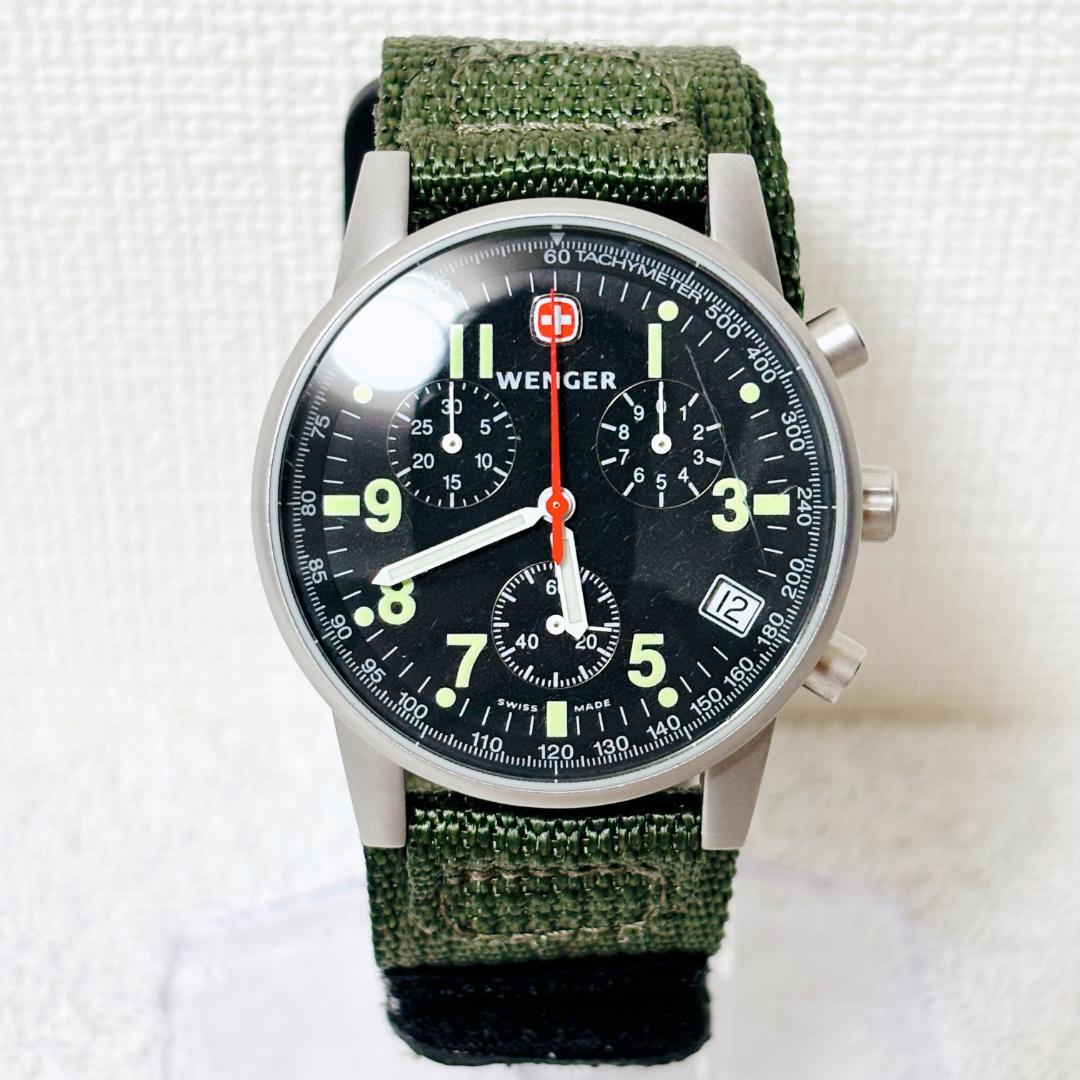 【レア】ウェンガー 7072X 10周年記念モデル 動作良好 腕時計 y2k