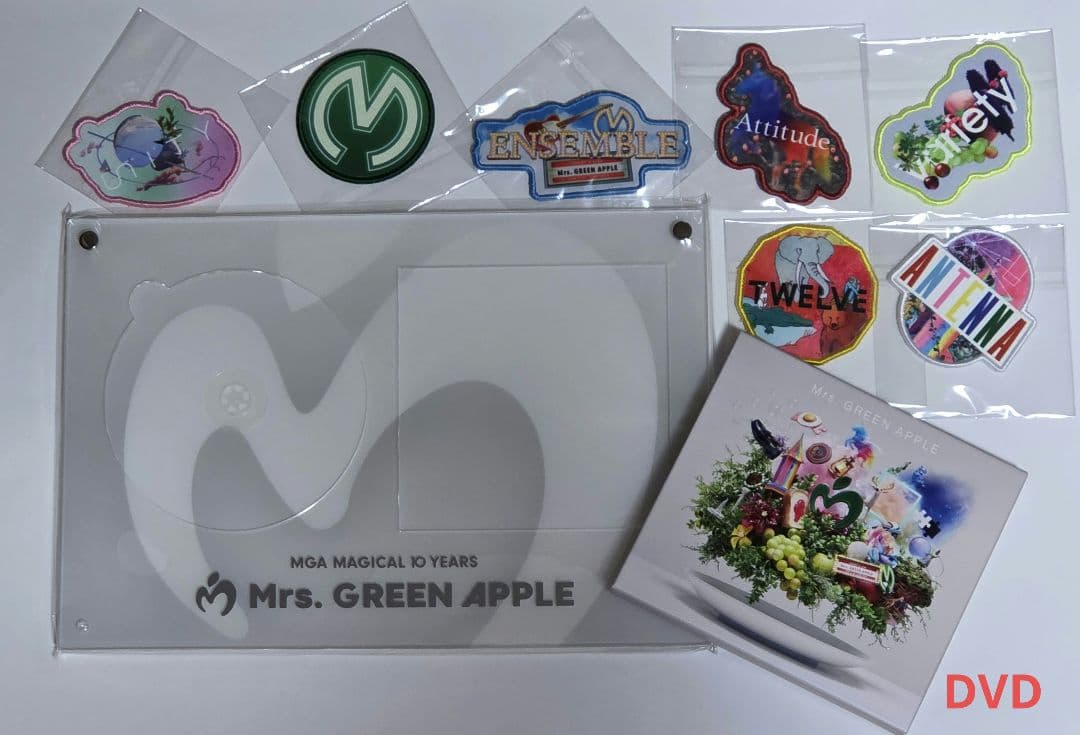 Mrs. GREEN APPLE DVD「10」＆ステッカーセット