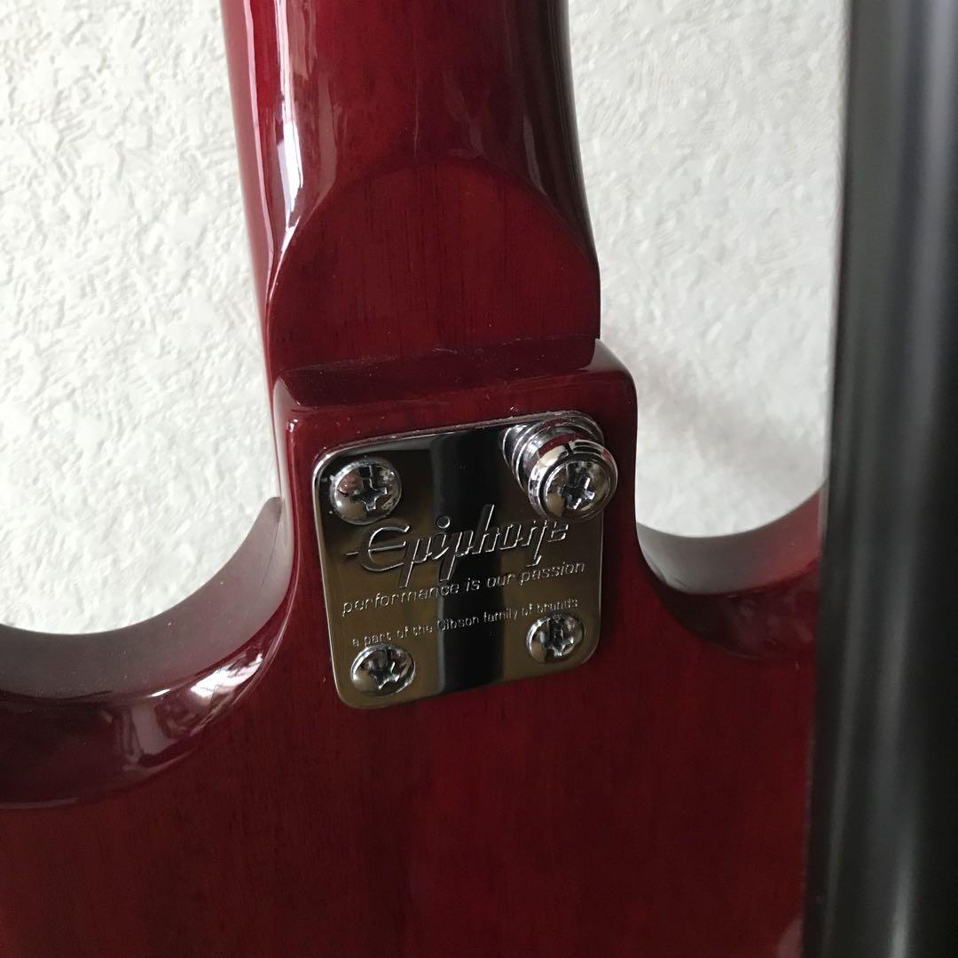 エピフォン　SG スペシャル　Epiphone ギターカバー付き