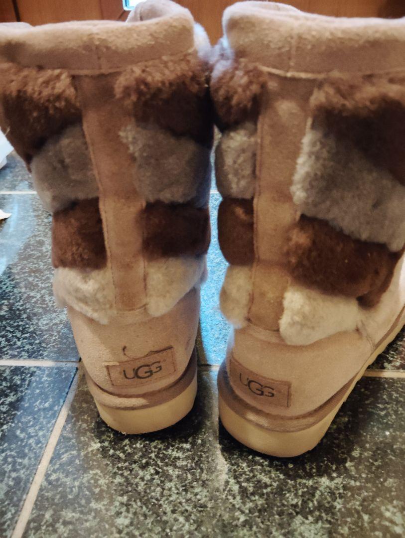 UGG ムートンブーツ ベージュ/ブラウン/グレー安い 通販