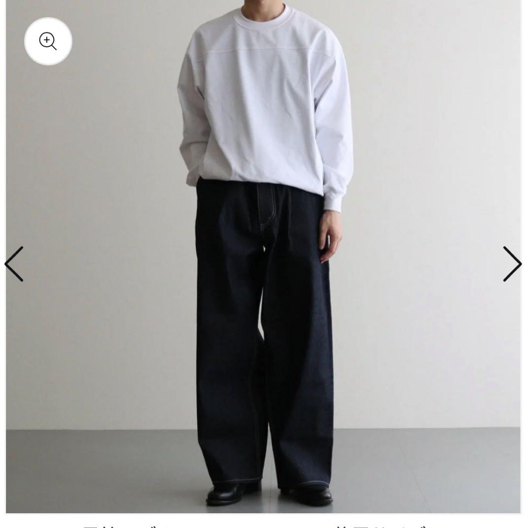 Selvage Denim Two Tuck Pants