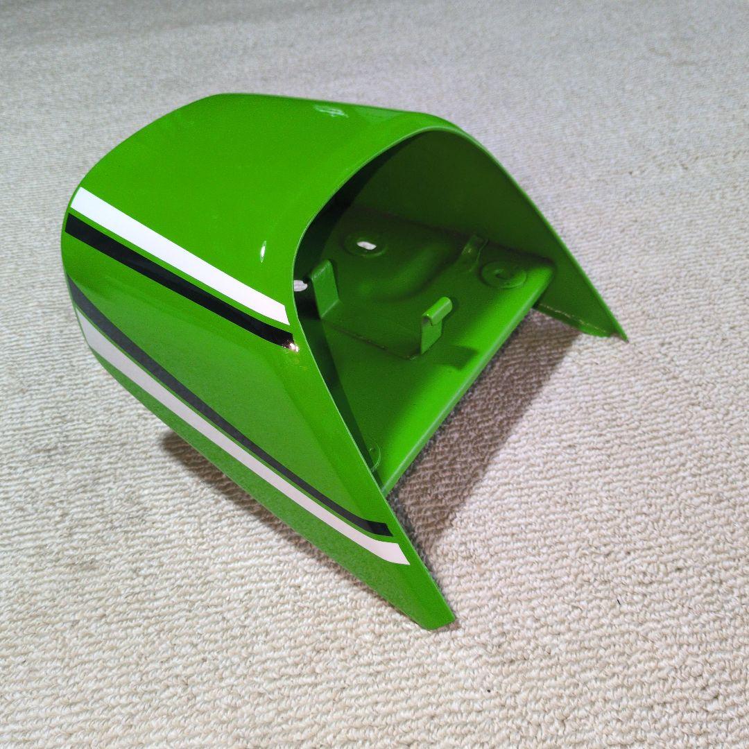 美品kh250 400　テールカウル　ライムグリーン